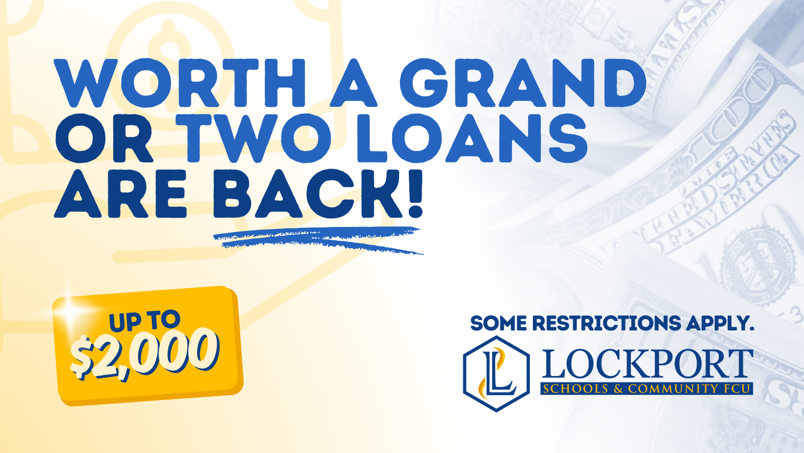 grand or two loans are back