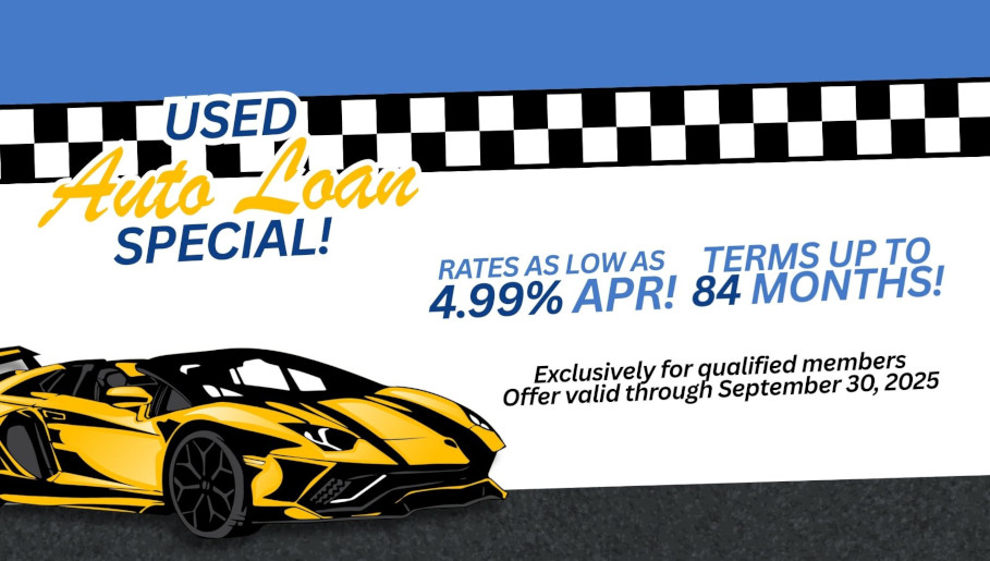 used auto loan promo